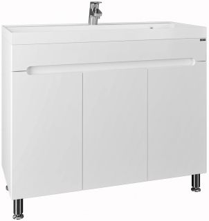 Тумба под раковину СанТа Лондон 224019 100см белый